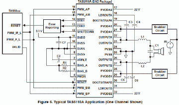 Tas5112g4 схема усилителя звука