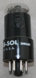 32L7GT
Common type USA tube/semicond USA