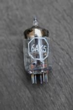 6AK5 tube produced by Mullard in the United Kingdom for Philips. For use in a Yamamoto Sound Craft CA-04 Line level Tube Preamp.