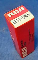 6FG6/EM84 RCA Schachtel