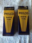 2 71a tubes in original philco box