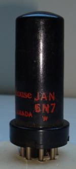 6N7 westinghouse
Hauteur 80 mm
Diamètre 25 mm