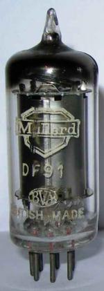 Mullard DF91 valve.