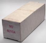 National Union NU 6L6GA Tube Box