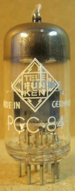 PCC84
Telefunken
Made inGermany