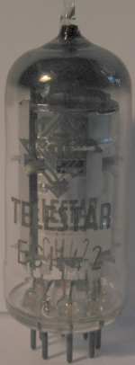 An authentical Telefunken tube but renamed to 'TELESTAR' in Finland.