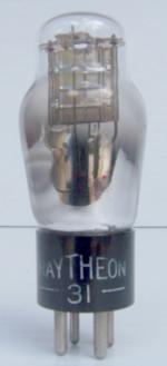 Raytheon 31 Triode Tube