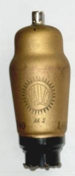 Markings on tube: VALVO AK 2, 140, RLM Eigentum, W.a.A.58?, 'Reichsadler'