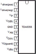 Tda8356 схема включения