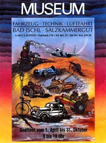 Austria: Museum Fahrzeug – Technik – Luftfahrt in 4821 Lauffen / Bad Ischl