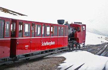 Austria: Schafbergbahn in 5360 St. Wolfgang im Salzkammergut