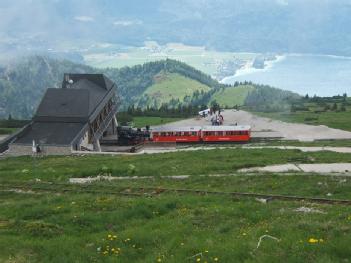 Austria: Schafbergbahn in 5360 St. Wolfgang im Salzkammergut