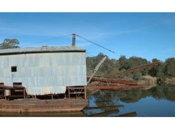 Australia: Eldorado Dredge - Cock's Dredge in 3746 Eldorado