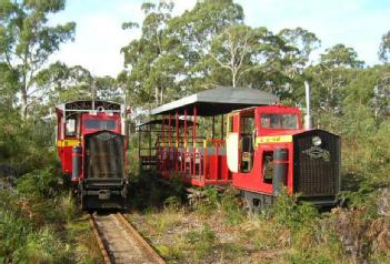 Australia: Ida Bay Railway in 7109 Lune River