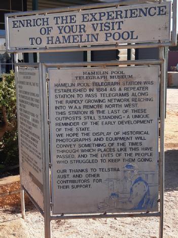 Australia: Old Telegraph Station in 6532 Hamelin Pool