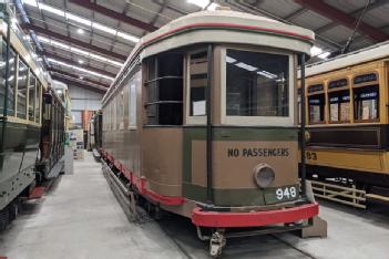 Australia: Sydney Tramway Museum - South Pacific Electric Railway in 2232 Sydney