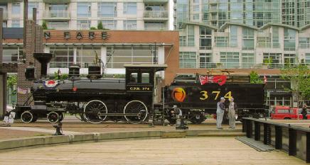 Canada: Canadian Pacific 374 in V6Z 2X1 Yaletown, Vancouver