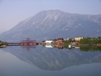 Canada: Carcross White Pass and Yukon Railway station in Y0B 1B0 Carcross