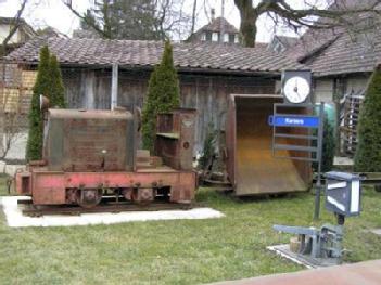 Switzerland: Bahn-Museum Kerzers - Musée du train Chiètres in 3210 Kerzers