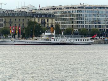 Switzerland: Bateaux à vapeur avec roues à aubes - SAVOIE - Belle Epoque Raddampfer in 1201 Genève - Genf