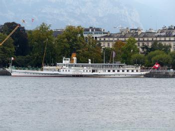 Switzerland: Bateaux à vapeur avec roues à aubes - SAVOIE - Belle Epoque Raddampfer in 1201 Genève - Genf