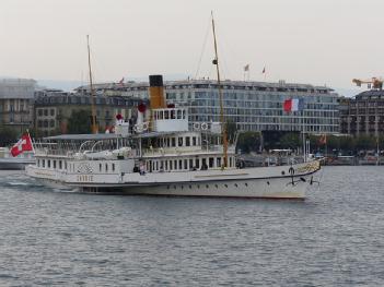 Switzerland: Bateaux à vapeur avec roues à aubes - SAVOIE - Belle Epoque Raddampfer in 1201 Genève - Genf