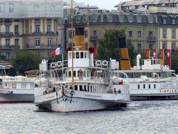 Switzerland: Bateaux à vapeur avec roues à aubes - SAVOIE - Belle Epoque Raddampfer in 1201 Genève - Genf