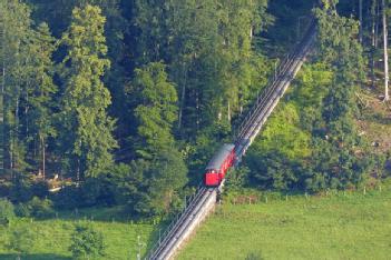 Switzerland: Bürgenstock-Bahn mit Museum in 6363 Kehrsiten-Bürgenstock