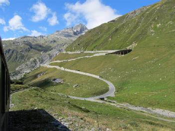 Switzerland: Dampfbahn Furka-Bergstrecke (DFB) in 6491 Realp