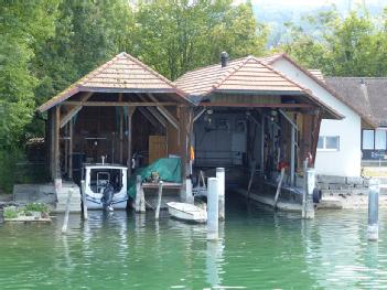 Schweiz / Switzerland: Dampfschiff Greif in 8124 Maur