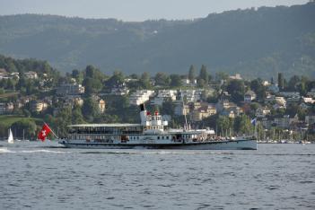 Switzerland: Dampfschiff Stadt Zürich in 8038 Zürich