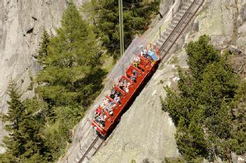 Switzerland: Gelmerbahn in 3864 Guttannen-Handegg