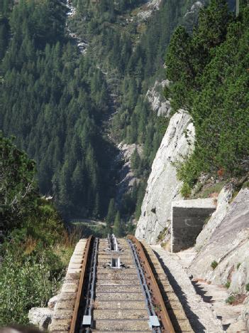 Switzerland: Gelmerbahn in 3864 Guttannen-Handegg