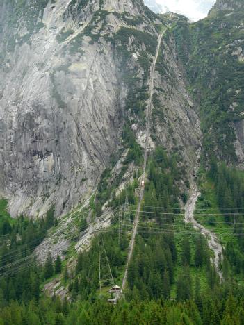 Switzerland: Gelmerbahn in 3864 Guttannen-Handegg