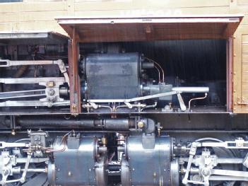 Switzerland: historic RhB - Dampfschneeschleuder Xrot 6/6 9213 in 7504 Pontresina