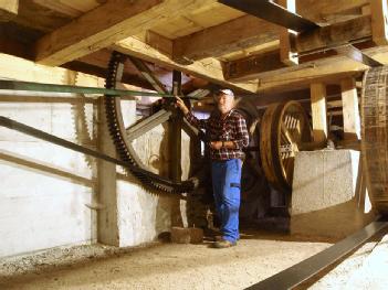 Switzerland: Historische Säge Schwarzwaldalp in 3860 Meiringen