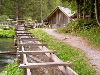 Switzerland: Historische Säge Schwarzwaldalp in 3860 Meiringen