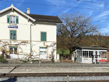 Switzerland: Historisches Stellwerk am Bahnhof Bollingen in 8715 Bollingen