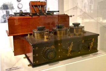 Switzerland: Musée de la radio - Fondation Marconi in 1922 Salvan