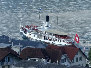 Switzerland: Raddampfer «Gallia» in 6005 Luzern