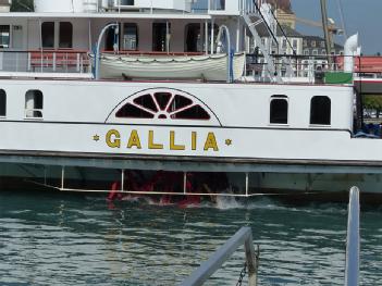 Switzerland: Raddampfer «Gallia» in 6005 Luzern