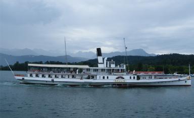 Switzerland: Raddampfer «Gallia» in 6005 Luzern