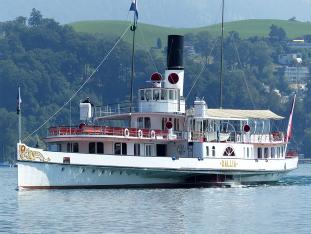 Switzerland: Raddampfer «Gallia» in 6005 Luzern