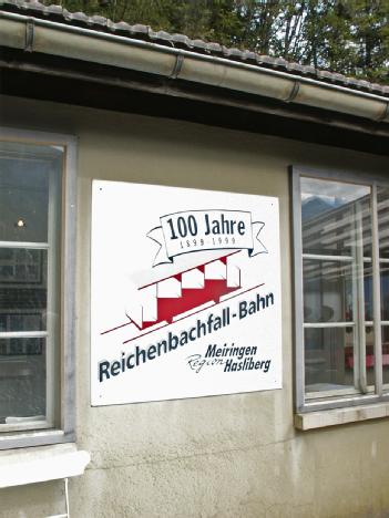 Switzerland: Reichenbachfall-Bahn in 3860 Schattenhalb-Willingen