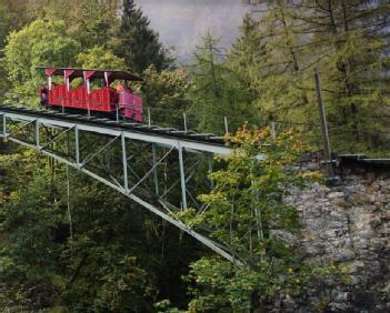 Switzerland: Reichenbachfall-Bahn in 3860 Schattenhalb-Willingen