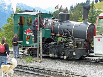 Switzerland: Brienz Rothorn Bahn in 3855 Brienz