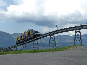 Switzerland: Standseilbahn Schwyz–Stoos in 6430 Schwyz