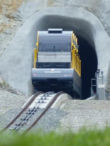 Switzerland: Standseilbahn Schwyz–Stoos in 6430 Schwyz