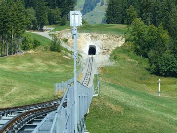 Switzerland: Standseilbahn Schwyz–Stoos in 6430 Schwyz