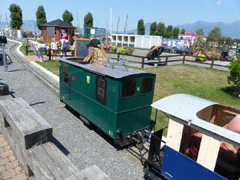 Switzerland: Swiss Vapeur Parc in 1897 Le Bouveret